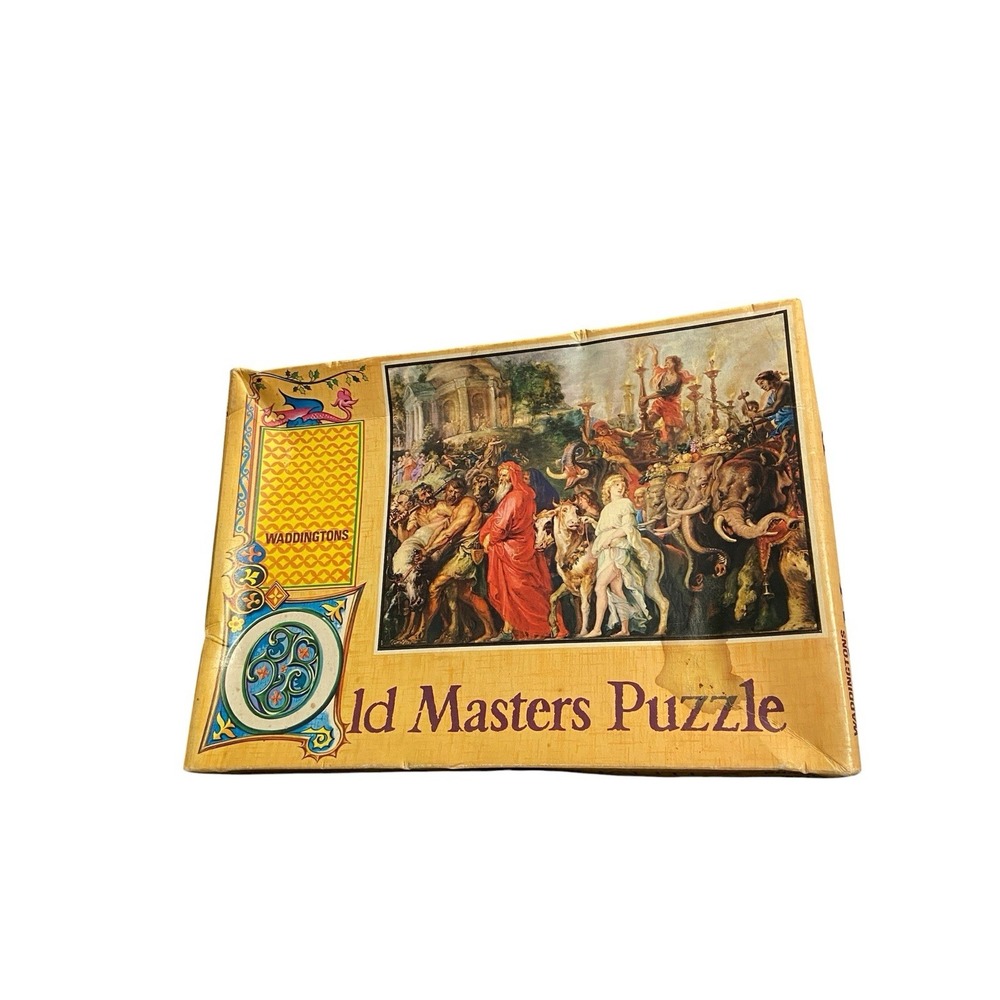 Waddingtons 1970 Triumph Julius Caesar Rubens Old Masters Puzzle